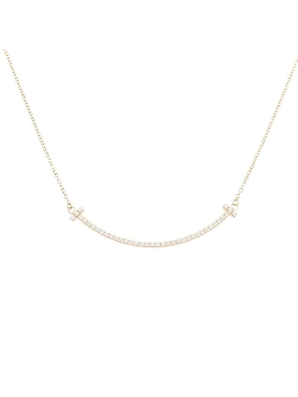 Tiffany & Co T Smile Small Necklace